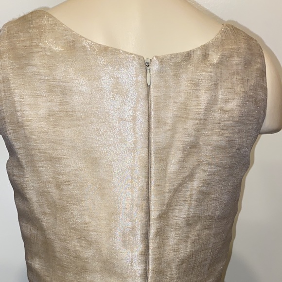 Roland Nivelais Bergdorf Goodman Gold Long Dress high couture Maxi - Picture 6 of 15